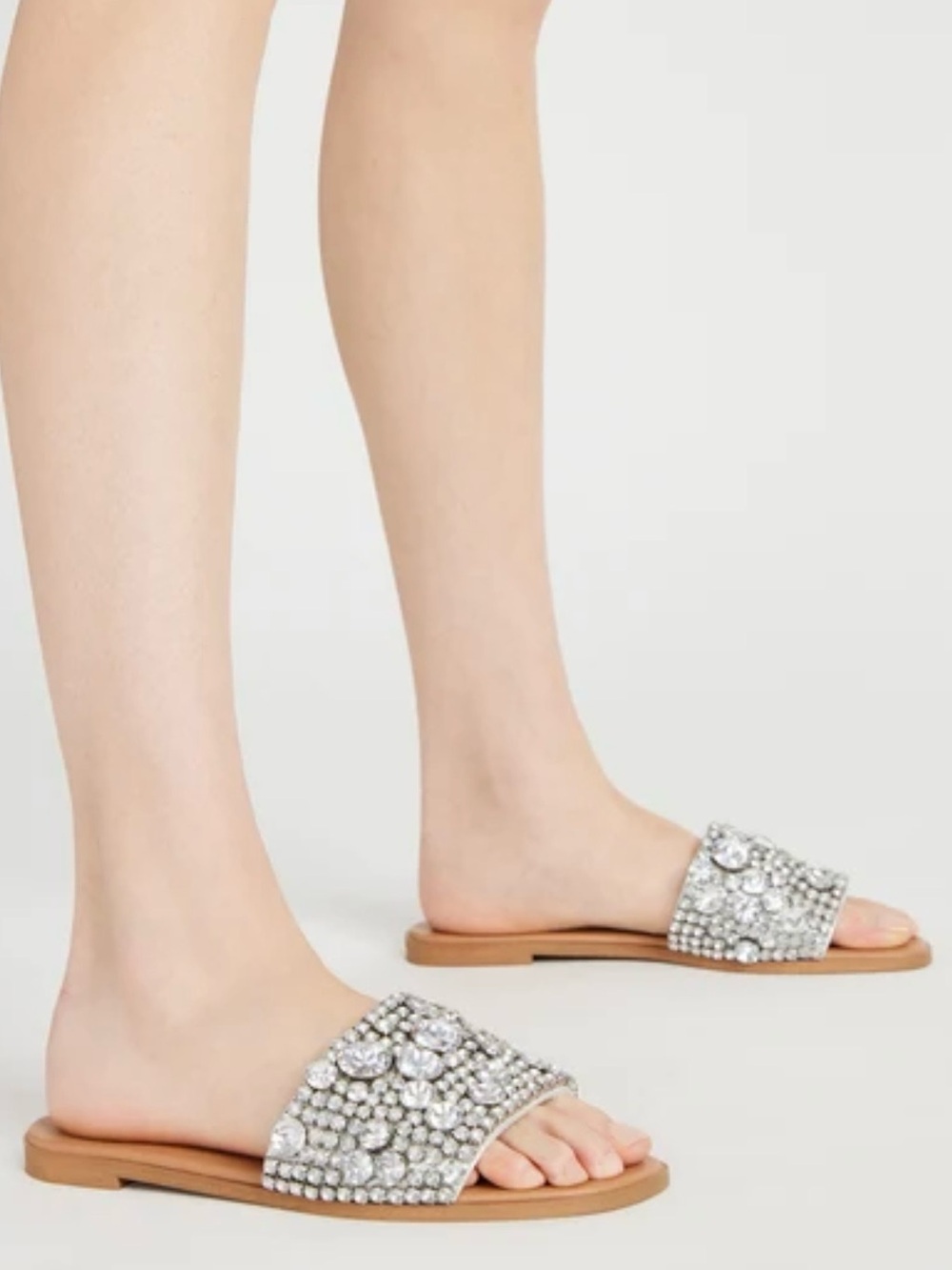 🆕{Steve Madden} Knicky Rhinestone Embellished Sandals